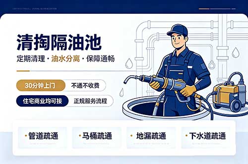 承德清掏隔油池